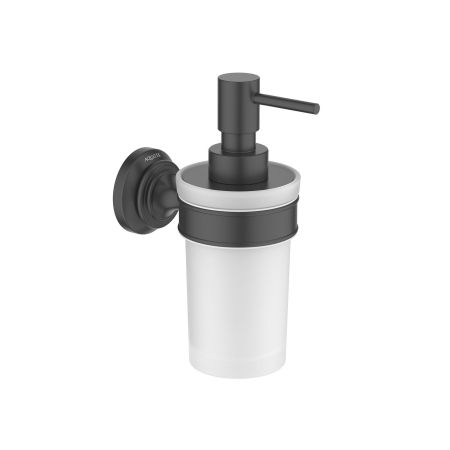 Дозатор AQUATEK, матовый черный AQ4505MB КЛАССИК, артикул AQ4505MB