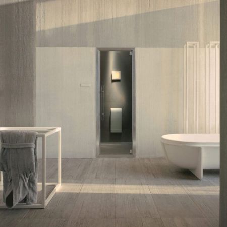 Effegibi Easysteam Smart 45 Парогенератор, 42x11x64см, с гидроизоляционным матом Schlüter, производительность пара: 6,6 кг/час, цвет: RAL 9003