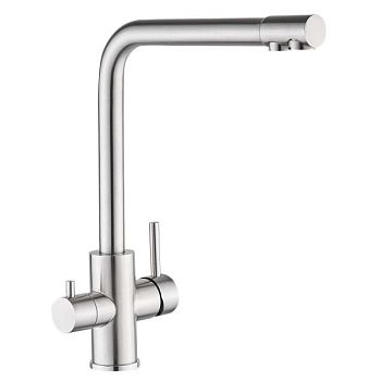 Смеситель для кухни с подключением к фильтру Fmark FS0862, хром