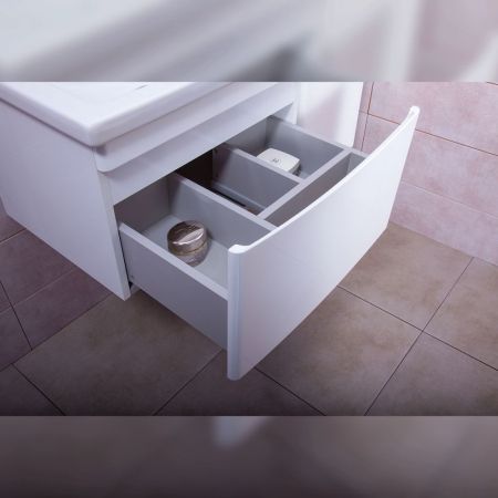 Комплект мебели для ванной Бриклаер ВЕГА 60, белый, артикул ВЕГА 60