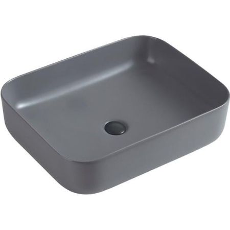 Раковина-чаша Bronze de Luxe Scandi 50 6127-GM Серая матовая, артикул 6127-GM