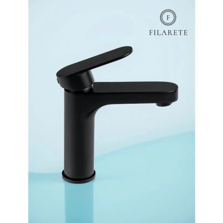 Смеситель для раковины FILARETE Retta FL5030BL, черный