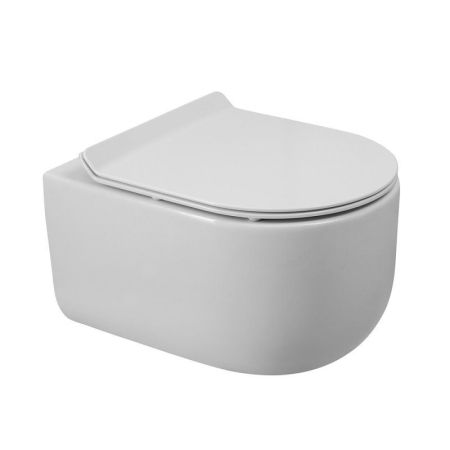 SOFT-TOR Чаша унитаза подвесного безободкового, смыв TORNADO, BB084CH-TOR, артикул BB084CH-TOR