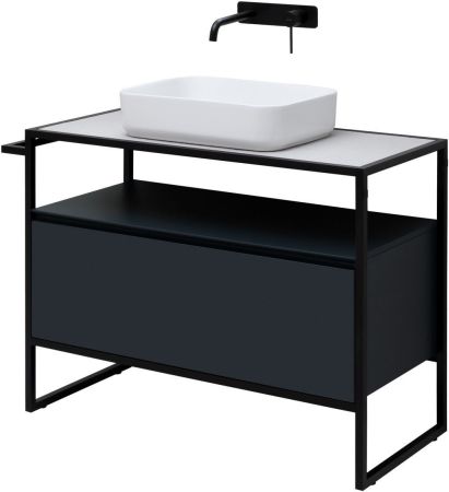 Тумба под раковину Allen Brau Priority 100 1.31003.AM антрацит матовый, артикул 1.31003.AM
