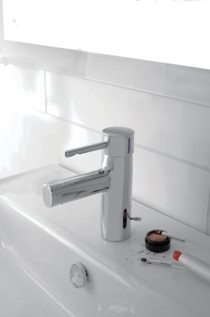 E37301-CP смеситель CUFF умывальник, уменьшенный с д/к(хром), артикул E37301-CP