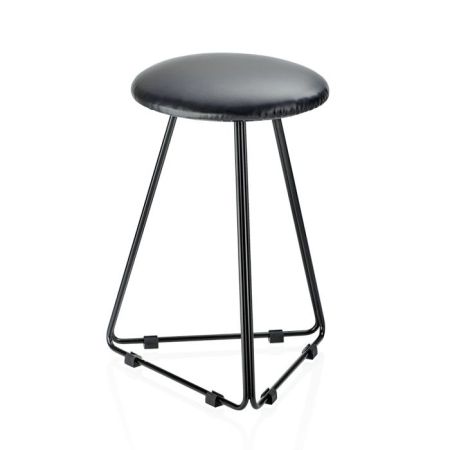 Decor Walther DW 71 Табурет 39.5x39.5x53см, цвет: черный, артикул 0508760