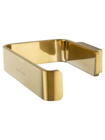 Держатель для туалетной бумаги без крышки WONZON & WOGHAND LOTTE, Брашированное золото (WW-8316-BG)