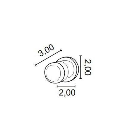 ALL.PE Hotel крючок, хром, артикул HO116cr