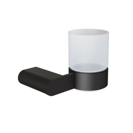 Стакан для ванной комнаты Knotlor SC102BL, черный, артикул SC102BL