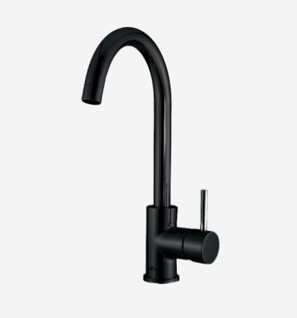 Смеситель для кухни Webert Yen YN920302560, черный, артикул YN920302560