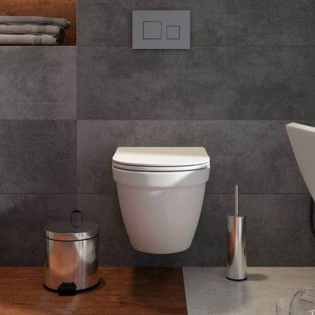 Унитаз подвесной Maretti Vittorio с микролифтом, VI10PZM24-844, белый, артикул VI10PZM24-844