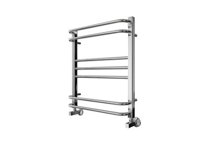 Полотенцесушитель водяной Aquatek (Акватек) Бетта П7 500х600 мм, подключение нижнее/диагональное, сверхпрочная пищевая нержавеющая сталь AISI 304L, гарантия 10 лет, артикул AQ KRC0760CH