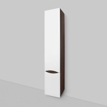 Шкаф пенал AM.PM Like 35 R M80CHR0356VF подвесной Белый/венге Шкаф пенал AM.PM Like 35 R M80CHR0356VF подвесной Белый/венге