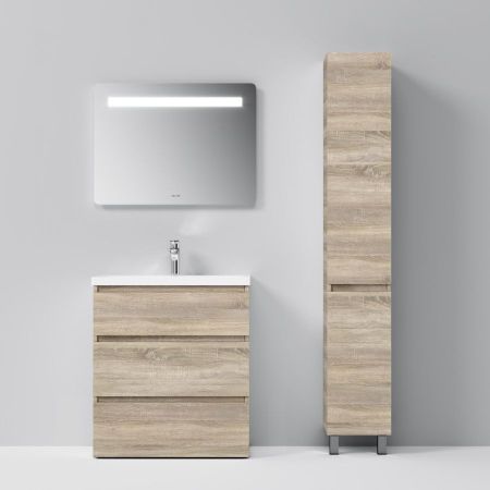 M91CSR0306OF GEM S, шкаф-колонна, напольный, правый, 30 см, светлый дуб, артикул M91CSR0306OF