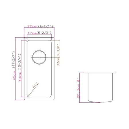 Кухонная мойка Grandex Aqua Proline 300209, сатин