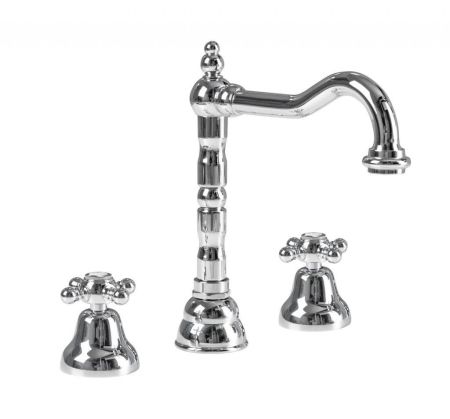 Смеситель для раковины на три отверстия CEZARES GOLF-BLS2