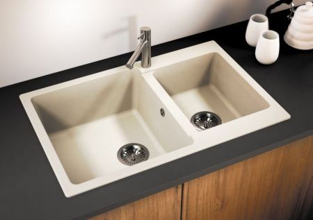 Кухонная мойка Polygran F-15 №26 77 Белая