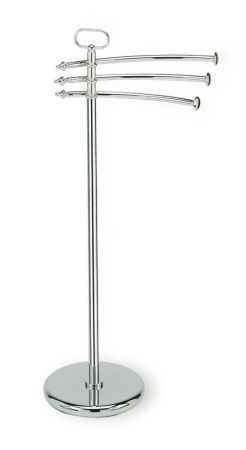 Stil Haus Elite, стойка: 3 полотенцедержателя, цвет золото, артикул EL19(16)