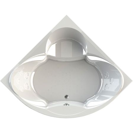 Акриловая ванна Radomir Филадельфия 168x168 1-01-0-0-1-042 Белая без гидромассажа