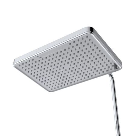 ARDENTE Комплект для ванной - душевая стойка с изливом и смеситель для раковины, артикул ARDENTE-VSCM/LVM-CRM