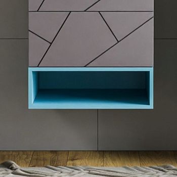 Ниша для тумбы Бриклаер КРИСТАЛЛ 60 см, муссон