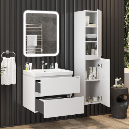 Пенал Onika Эвада 30 подвесной, белый, универсальный, артикул 403079