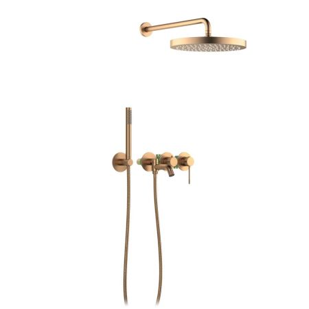 Душевая система встроенная Timo Saona розовое золото (SX-2348/19SM), артикул SX-2348/19SM
