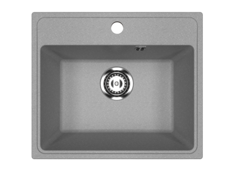 Мойка Practik светло-серый (PR-M 490-003), артикул PR-M 490-003