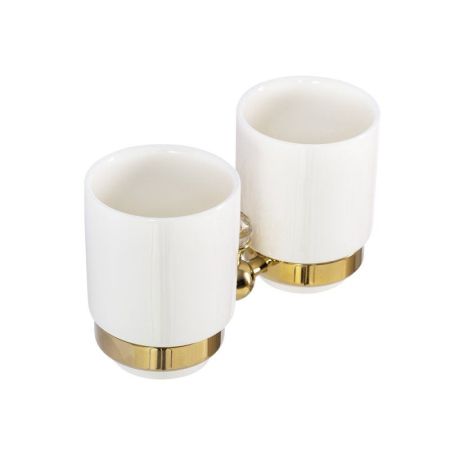 СТАКАН ПОДВЕСНОЙ двойной ART&MAX ANTIC CRYSTAL AM-E-AM-2688SJ, артикул AM-E-2688SJ-Do