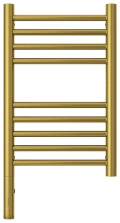 Полотенцесушитель электрический "БОГЕМА 3.0" прямая 500х300 / МЭМ левый (Состаренная латунь)