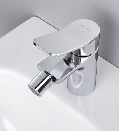 F85A83100 X-Joy, смеситель д/биде излив 100 мм с д/к , хром, шт., артикул F85A83100