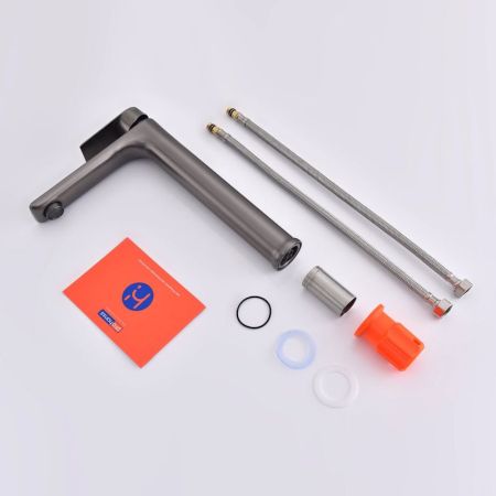 Смеситель для раковины высокий Prohanss P35.15.09, графит