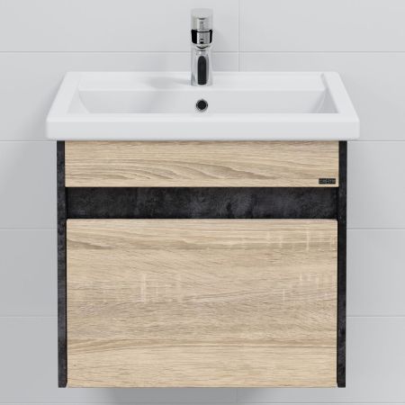 Тумба для умыв. "Мира 60" янтарная 1 ящ. подвес. (ум. Fest 60)