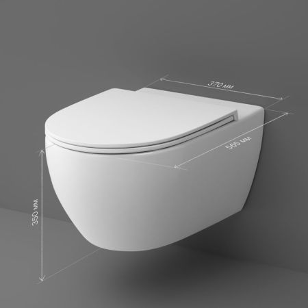 C111700WH Awe подвесной унитаз FlashClean, артикул C111700WH