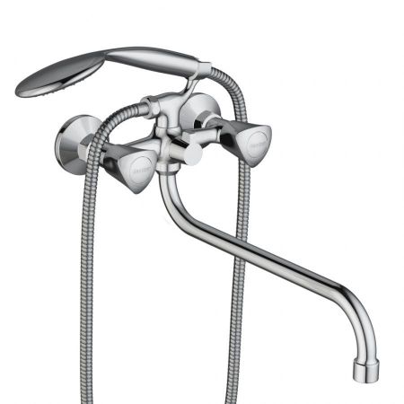 349500000 Object, смеситель для ванны/душа с длинным изливом, душ.гарнитуром, шт, артикул 349500000