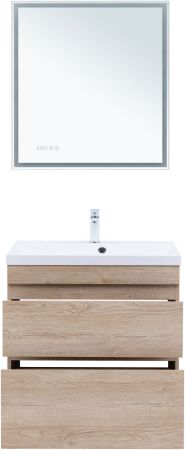 Тумба под раковину Aquanet Нота New 75 дуб светлый, артикул 00344143