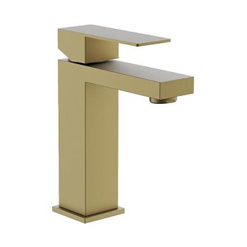 Смеситель для раковины BELZ B10817-5, брашированное золото