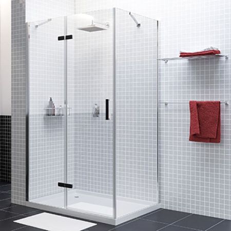 Aller BLACK MATT 10H07LB душ.угол. с левой дверью, артикул 10H07LBLACK MATT