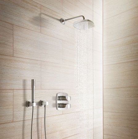 Держатель настенный для ручного душа GROHE Grandera, хром (27969000) Держатель настенный для ручного душа GROHE Grandera, хром (27969000)