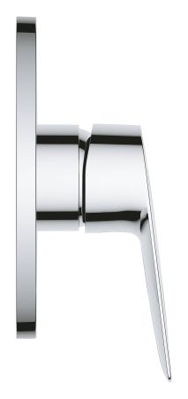 Смеситель для душа GROHE BauEdge однорычажный, комплект верхней монтажной части, хром (24161001), артикул 24161001