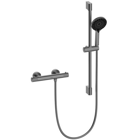 Смеситель Lemark Beluga для душа, термостатический (LMF-8044B-GM), артикул LMF-8044B-GM