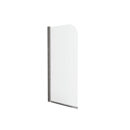 Шторка на ванну распашная Knotlor BS070CG0C 140х70, хром