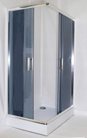 Уголок ZQ121G-R душевой PARLY с поддоном