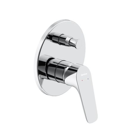 777100000 Jupiter, смеситель монтируемый в стену ванной - душевой, хром, артикул 777100000