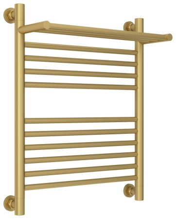 Полотенцесушитель водяной "БОГЕМА 1П +" 600х500 (Матовое ЗОЛОТО)