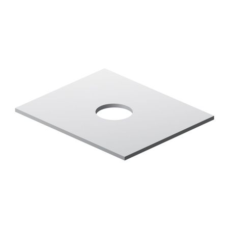 M8FST0601WG Func Столешница под накладную раковину, для тумбы 60 см, цвет белый глянец, артикул M8FST0601WG