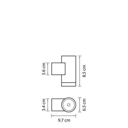 Светильник уличный настенный Paro Lightstar 350609, артикул 350609