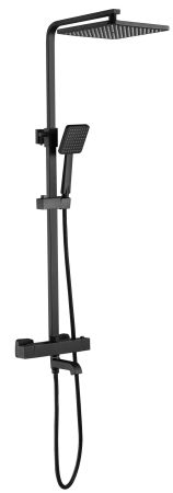 Душевая система с термостатом Singapore black, артикул: STT5054 BL, ESKO