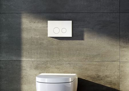 Панель смыва Aquatek Белая R KDI-0000007, артикул KDI-0000007