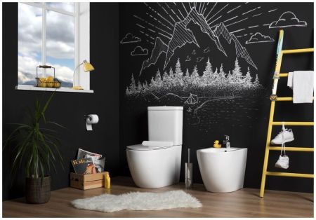 Сливной бачок Aquanet Cetus-C2 BL-102N-TPT